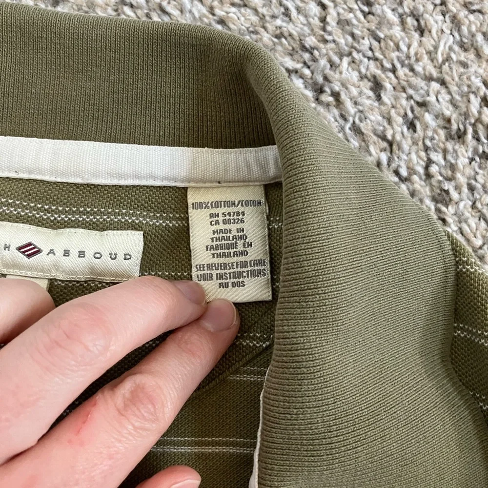 Joseph Abboud Green Polo Shirt - Picture 3 of 4